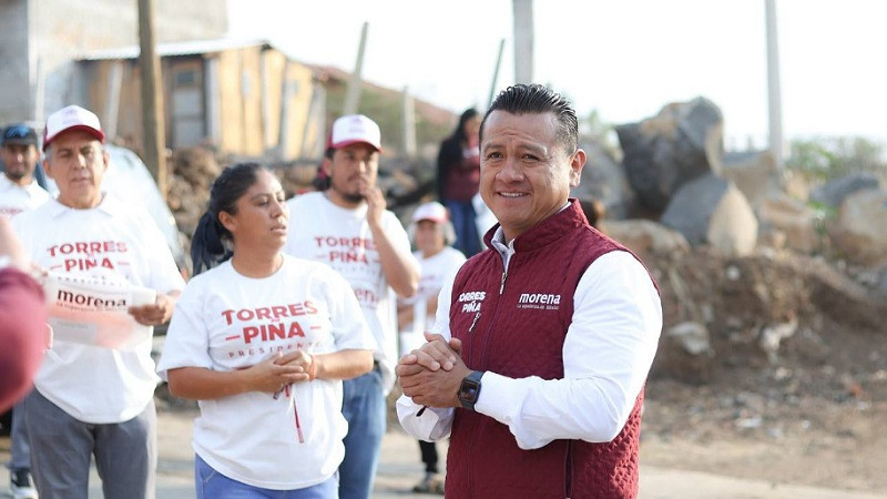Encuestadora Rubrum pone a la cabeza a Torres Piña por Morelia 