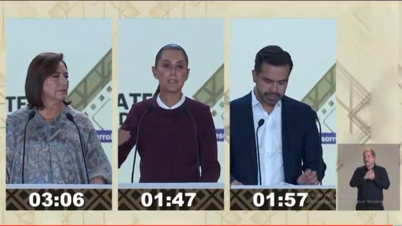 Entre señalamientos y caída de la transmisión, termina el segundo debate presidencial 