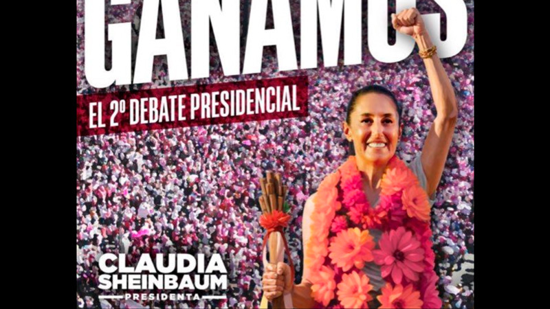 Acusa Xóchitl Gálvez manipulación en propaganda de Sheinbaum, tras segundo debate 