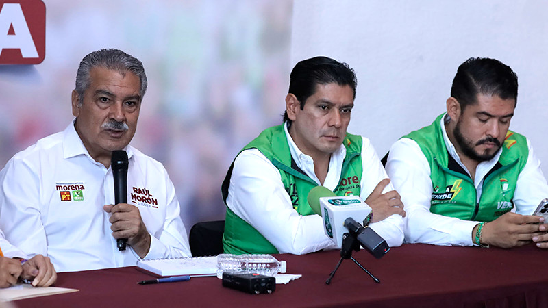 Volverá Sheinbaum a Michoacán antes de concluir campaña, adelanta Morón 