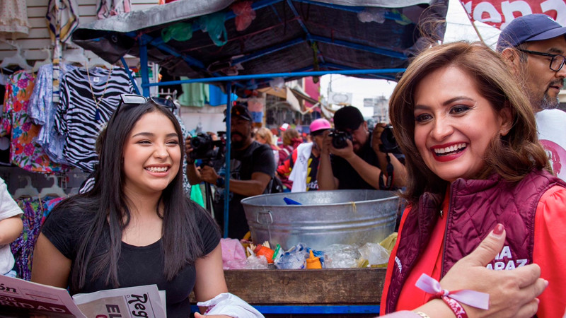 Alma Alcaraz promete recortar “viajes excesivos” al extranjero de gobierno panista 