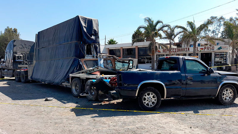 Un muerto y seis lesionados en accidente en la carretera Palmillas- Toluca 