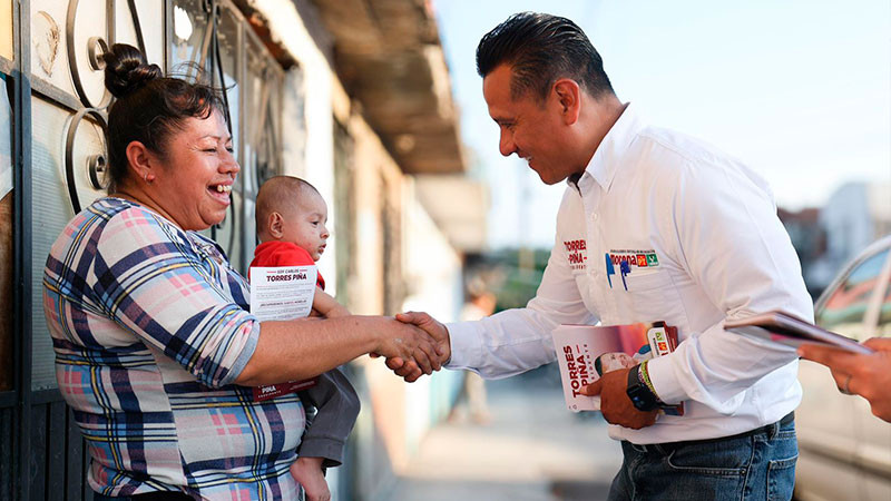 En mi gobierno no habrá morelianos de primera y de segunda: Torres Piña