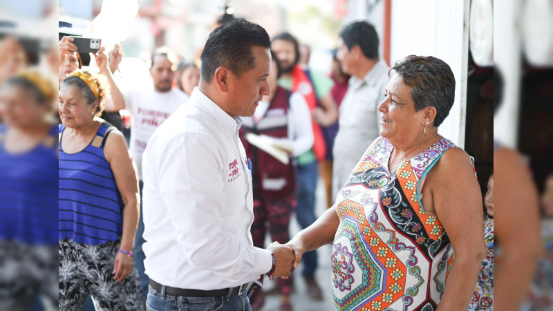 En mi gobierno no habrá morelianos de primera y de segunda: Torres Piña