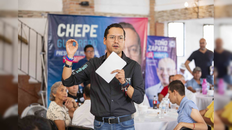 Tendremos un Corregidora sensible e incluyente: Chepe Guerrero