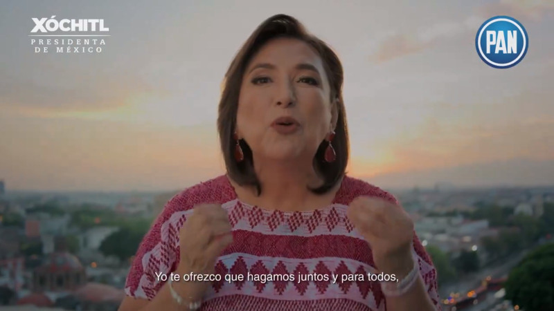 Xóchitl Gálvez asegura que superará a Sheinbaum antes del 2 de junio 