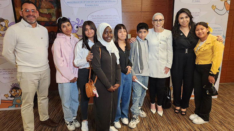 Niños y niñas presentan propuestas a los candidatos presidenciales