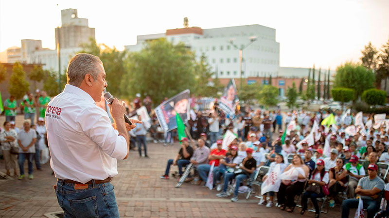 Soy un hombre de proyecto y trabajaré por el triunfo de la 4T en Morelia: Morón