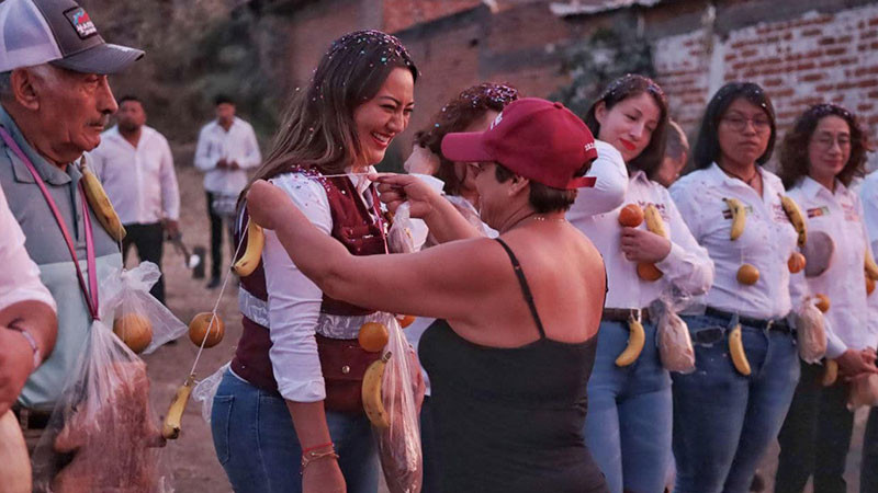 Las palabras son bonitas, pero los hechos son todavía más, y en Zacapu ¡somos la prueba!: Mónica Valdez