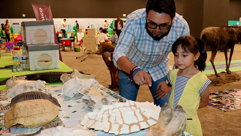 Festival Michoacán de Origen tiene espacio educativo sobre el reino animal 