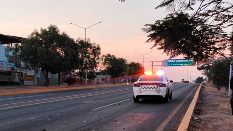 En Apatzingán, Michoacán, mujer pierde la vida  tras ser atropellada 