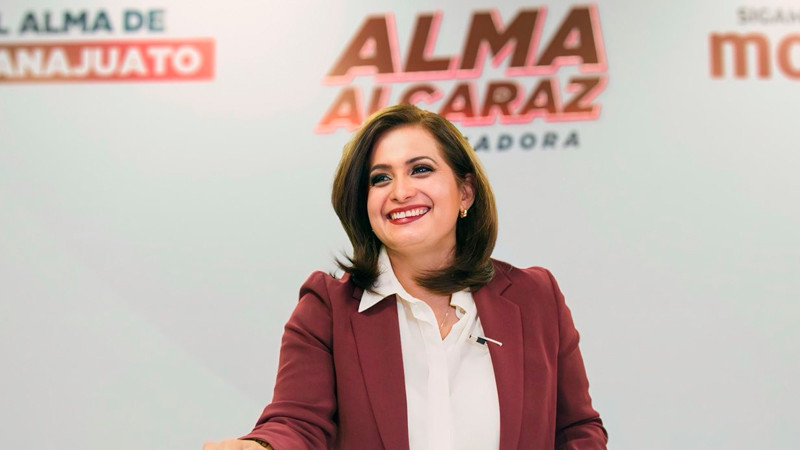 Presenta Alma Alcaraz su plan del Bienestar para Guanajuato 