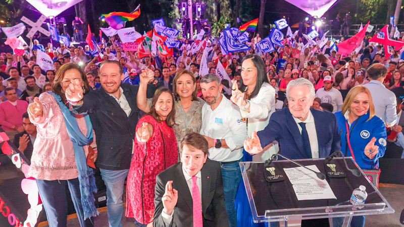 Promete Xóchitl Gálvez transparentar obras de AMLO 