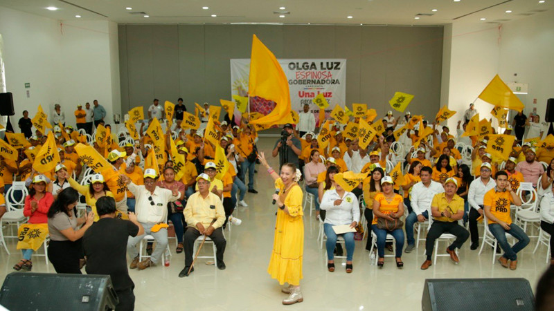 Olga Luz Espinosa se compromete a resolver los problemas de Chiapas con acciones 