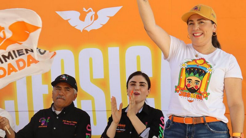 Combatiré crisis de inseguridad como gobernadora de Morelos: Jessica Ortega 