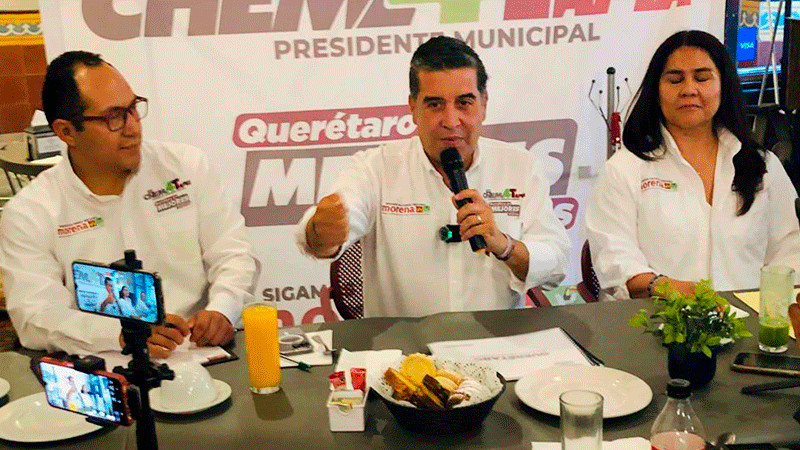 Querétaro: “Chema” presenta su propuesta de seguridad  