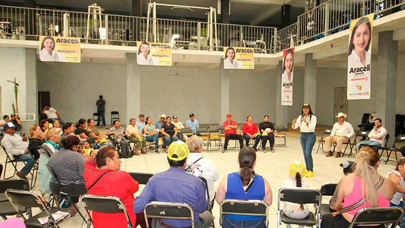 Será una prioridad garantizar debidamente los derechos de las madres trabajadoras: Araceli Saucedo