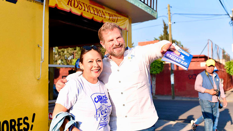 Reafirman apoyo a Mario Martínez en Prados Verdes