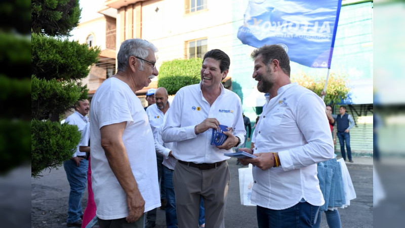 Reafirman apoyo a Mario Martínez en Prados Verdes