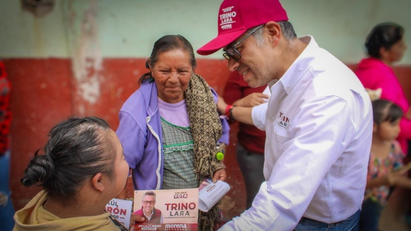 Trino Lara anuncia programa de becas educativas al deporte y cultura para los niños en Hidalgo  