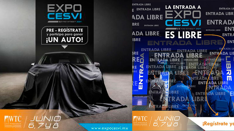 Anuncian la próxima edición de la EXPO CESVI en Ciudad de México 