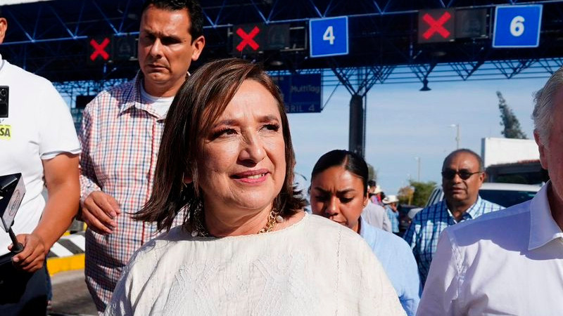“La candidata de en frente aun anda buscando sus dientes", bromea Xóchitl Gálvez, tras 2do debate 