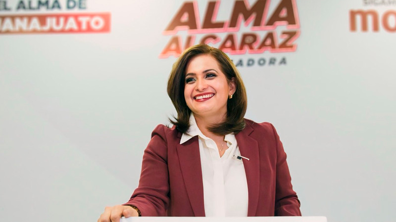 Alma Alcaraz lamenta la inseguridad que se vive en Celaya, Guanajuato 