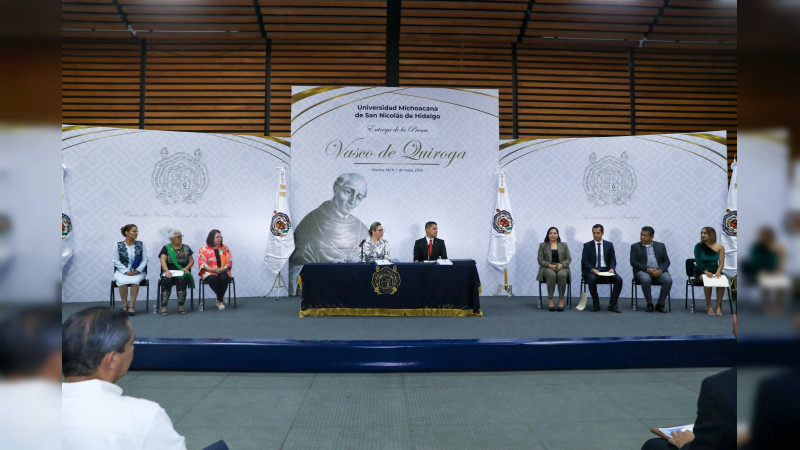 En unidad, todos los sectores tenemos que transitar para cumplir objetivos de la UMSNH: Yarabí Ávila 