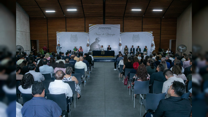En unidad, todos los sectores tenemos que transitar para cumplir objetivos de la UMSNH: Yarabí Ávila 