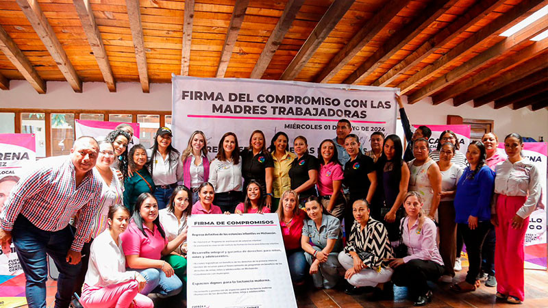 Va Macarena Chávez por la recuperación de Estancias Infantiles 