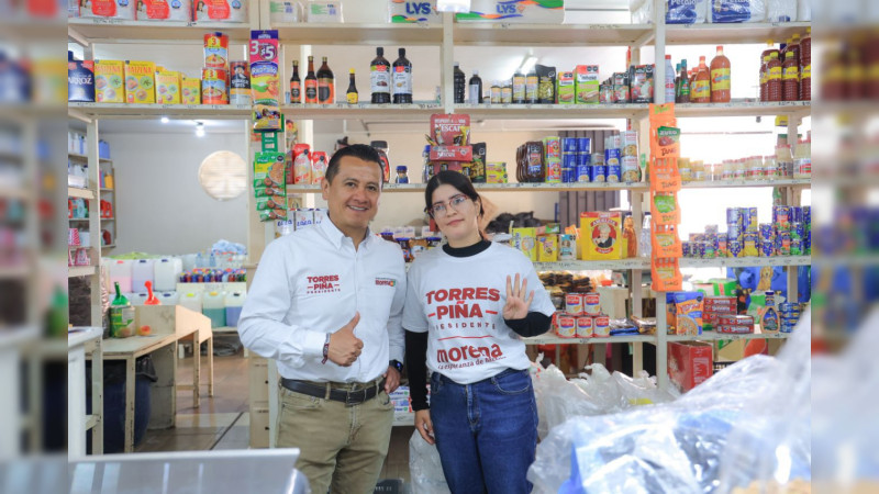 Impulsará Torres Piña rescate de mercados municipales de Morelia