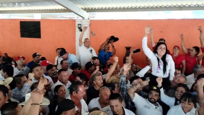 Gisela Vazquez conmemora junto a 5 mil transportistas y sus familias Dia del Trabajo 