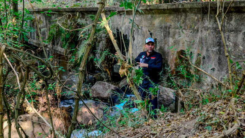 Vamos a apostarle al agua potable para todos, dice el candidato a alcaldía de Morelia, René Valencia 