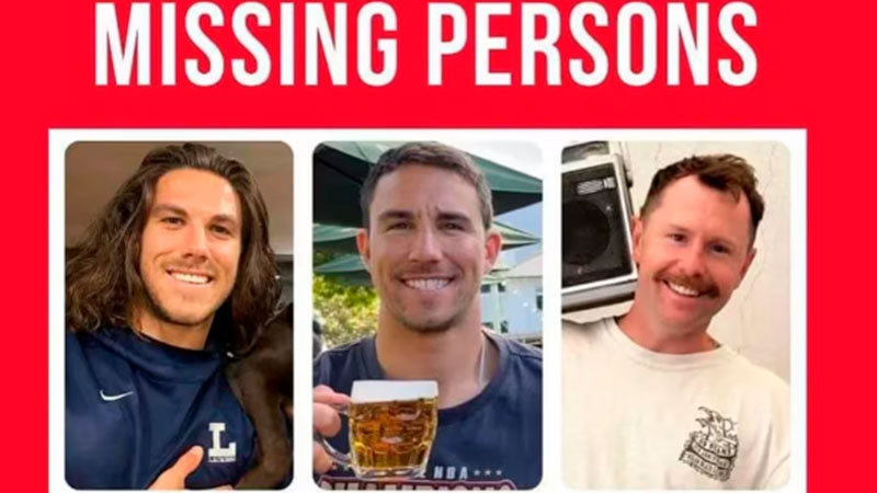 Desaparecen 3 surfistas extranjeros en Baja California 