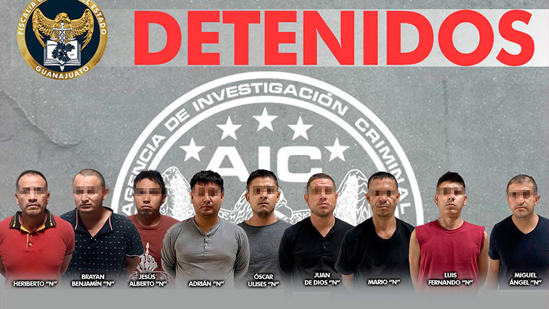 Caen presuntos autores de homicidio de paramédicos en Celaya