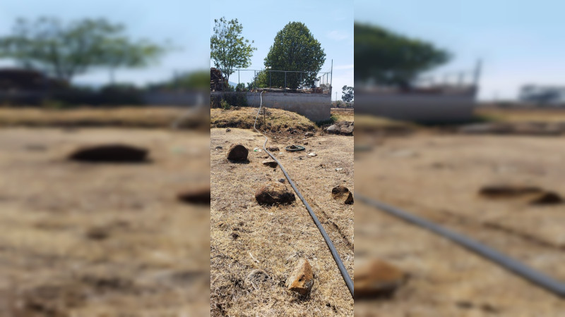 Guardia Civil inhabilita tomas ilegales de agua en Cointzio y Tzintzuntzan