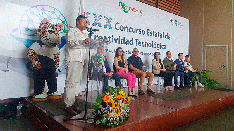 Estudiantes del Cecytem compiten en Concurso de Creatividad Tecnológica 