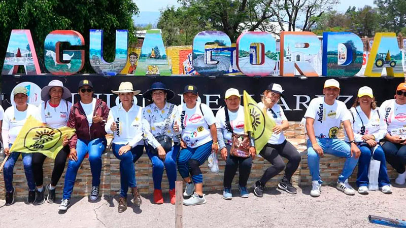 Por una agenda transversal de desarrollo ¡somos garantía!: Julieta Gallardo