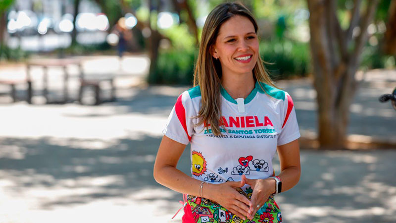 Daniela De Los Santos agradece el apoyo de panistas y morenistas a su causa 