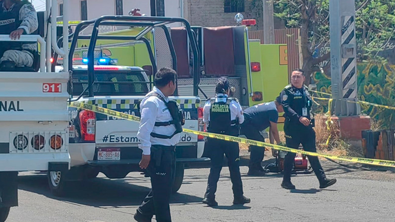  Conductor pierde la vida al chocar con su vehículo en Morelia, Michoacán