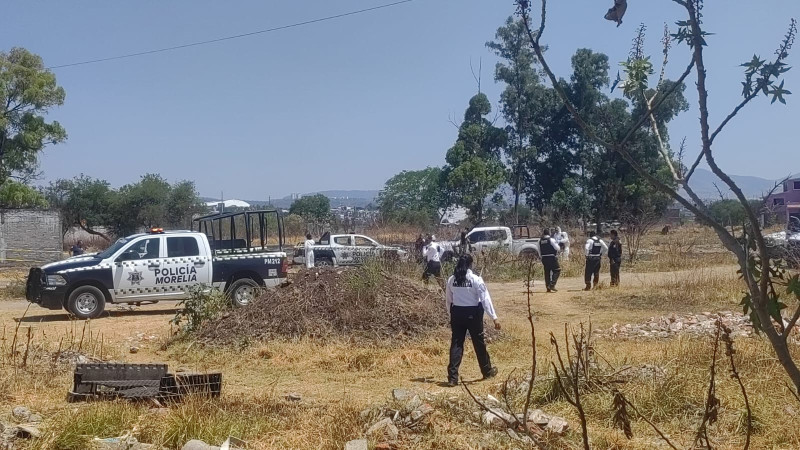 Hallan cuerpo de un hombre con impactos de bala, en Morelia 