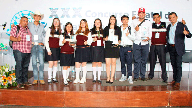 Estudiantes del Cecytem competirán en Concurso Nacional de Creatividad Tecnológica