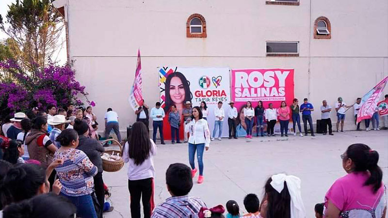 ¡Voy con todo! para dar certeza a la salud de las y los michoacanos: Gloria Tapia 