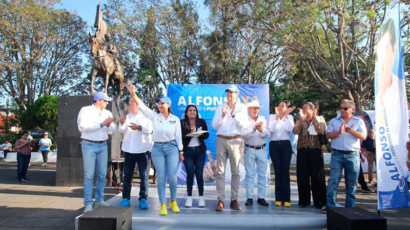 En Morelia la gente está decidida a participar, y a que su voz siga siendo escuchada: Araceli Saucedo 