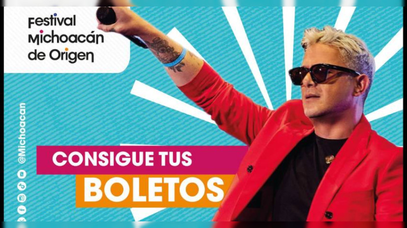 Del 6 al 9 de mayo estarán disponibles los boletos del concierto de Alejandro Sanz en el Festival Michoacán de Origen