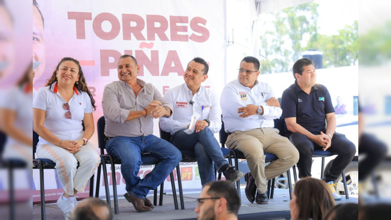 Ruta Gris del transporte público cierra filas con Torres Piña rumbo a la alcaldía de Morelia