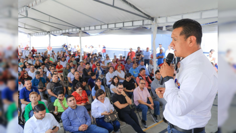 Ruta Gris del transporte público cierra filas con Torres Piña rumbo a la alcaldía de Morelia