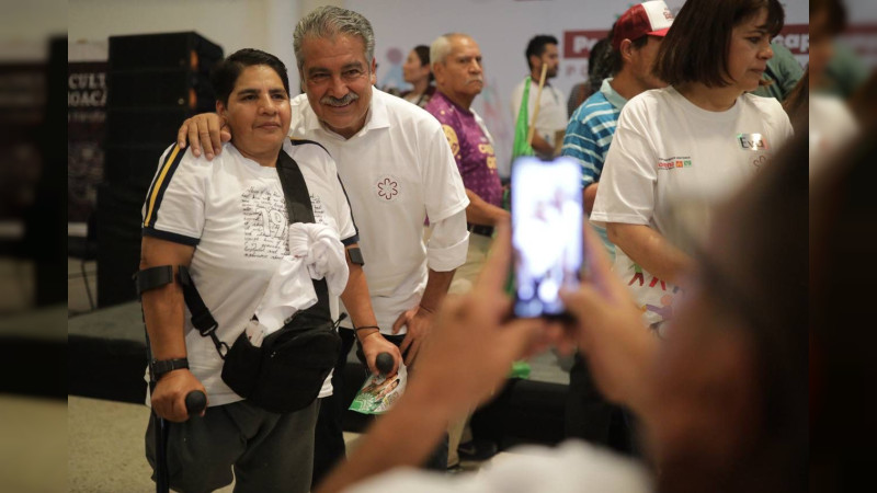 Asume Morón compromiso para garantizar derechos a personas con discapacidad