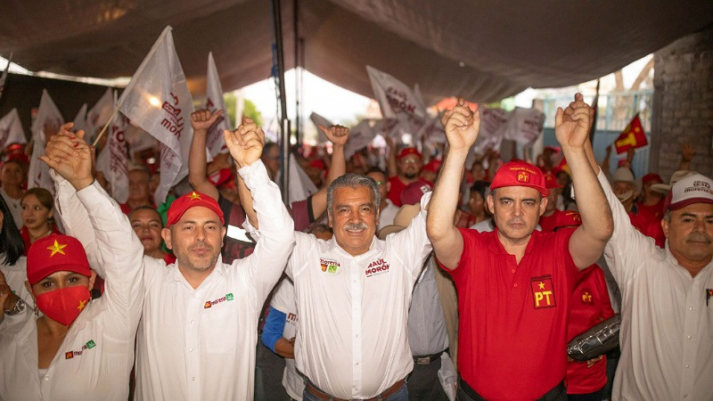 Comanda Morón defensa del voto de la 4T en Michoacán 