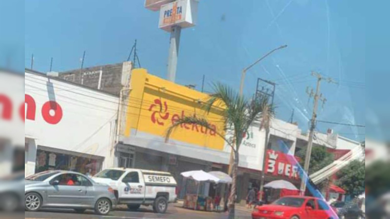 Se roban más de un millón de pesos de un Banco Azteca de Lázaro Cárdenas, Michoacán  